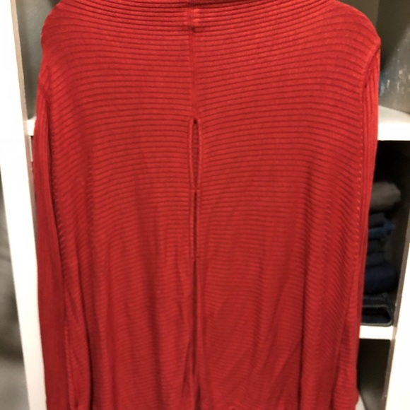 Free People Rust Lover Rib Split Back - Picture 6 of 7